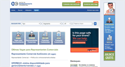 Desktop Screenshot of portaldorepresentante.com.br