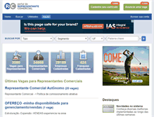 Tablet Screenshot of portaldorepresentante.com.br